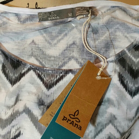 Prana Dolman Harlene Top Charcoal Melody Size M - Picture 8 of 8